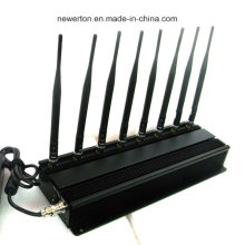 2g 3G 4G Signal Blocker 8 Bands Cellular Phone Jammer 5.2g 5.8g 2.4G WiFi Jammer